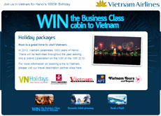 Vietnam Airlines launches Hanoi quiz in Australia