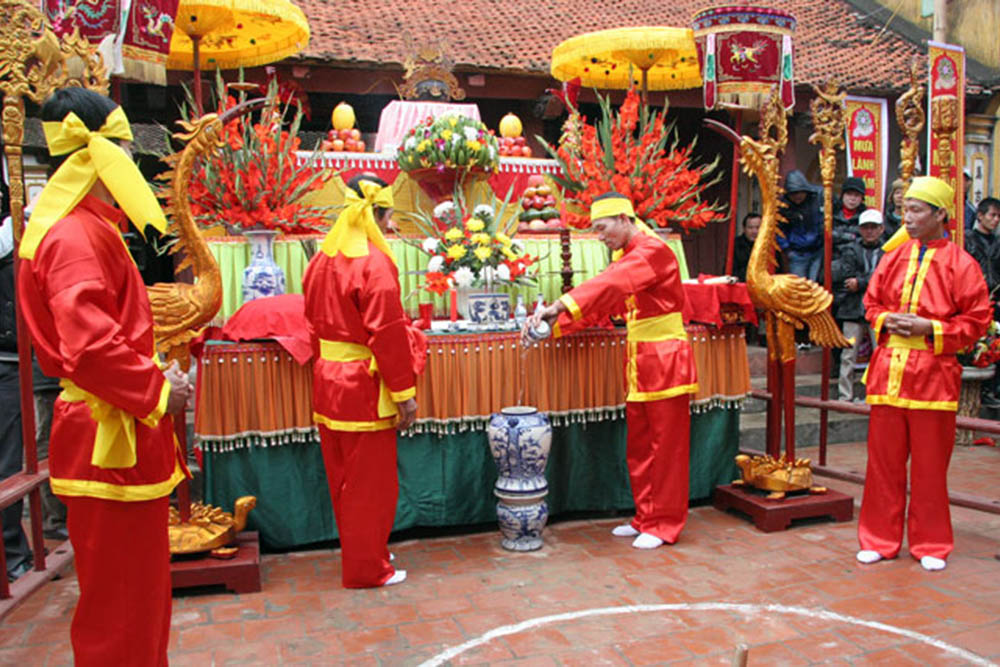 Fête du village de Co Le