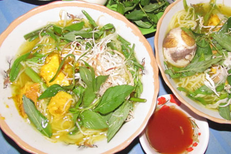 Bún cá Long Xuyên