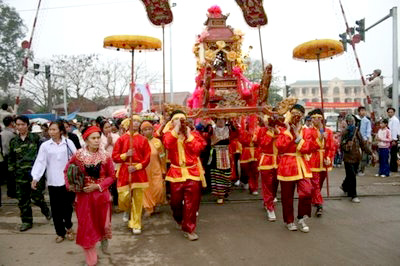 Fête du village de Moc Cuu et Thuc Thoc